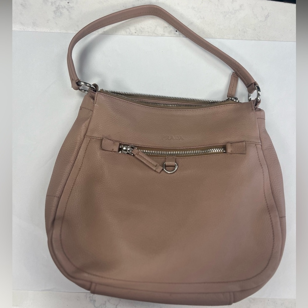 Prada blush handbag shoulder bag